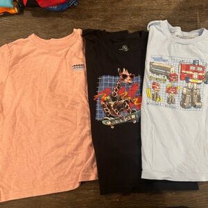 Kids Graphic T-Shirts Set - size 7